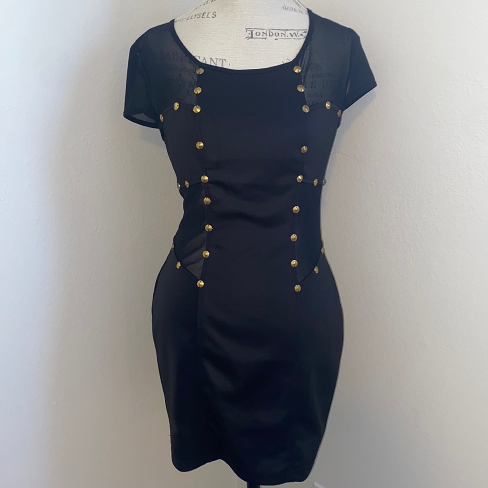 Short Sleeve Body Con Dress